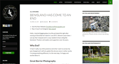 Desktop Screenshot of benisland.co.nz